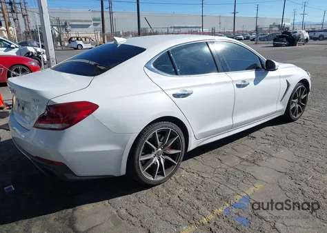 2019 Genesis G70 3.3T Advanced from USA, damaged, VIN KMTG54LE2KU034078
